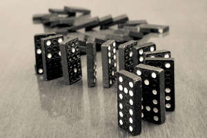 Spielsteine Domino